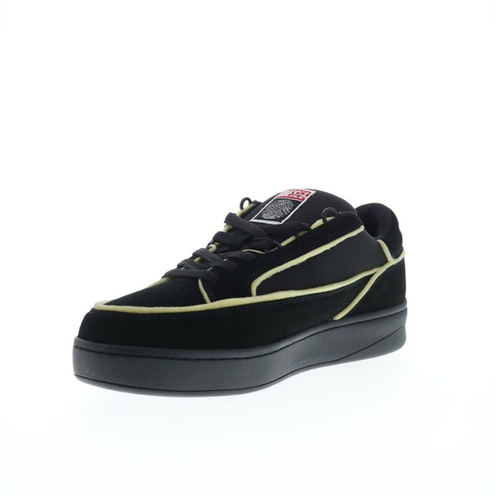 Diesel Mens S-Sinna Low X Black Shoes (NWT) - Picture 4 of 7